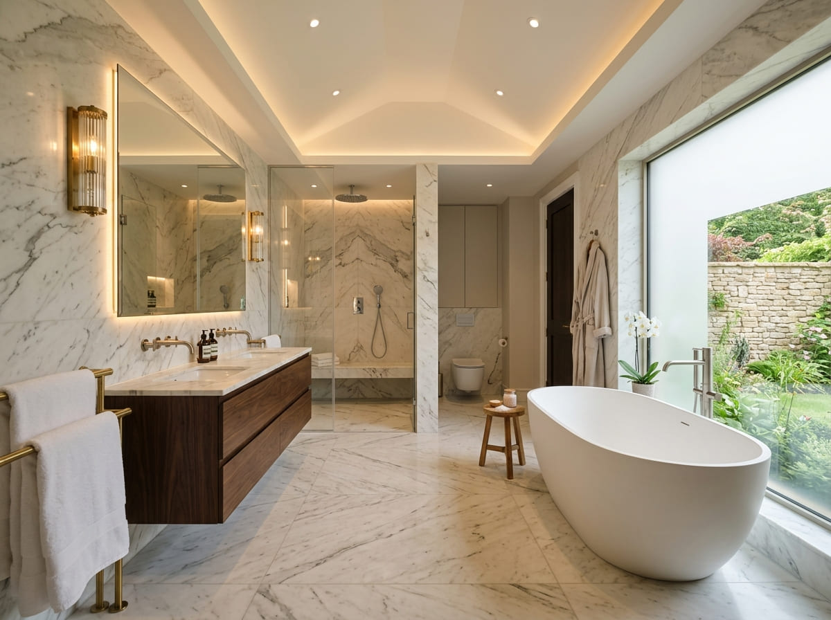 Custom Bathroom Renovation in Lebanon